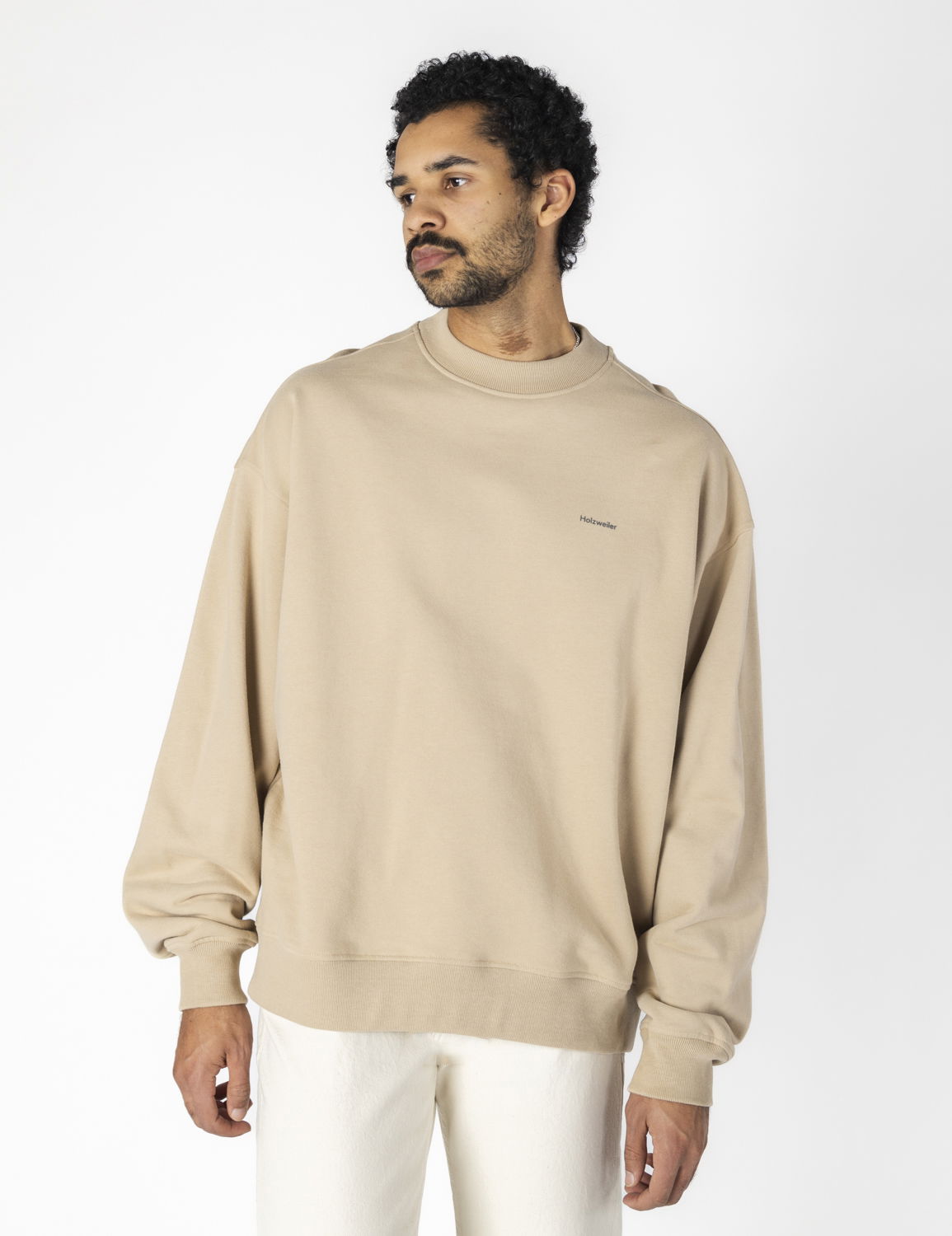 Holzweiler hoodie beige online