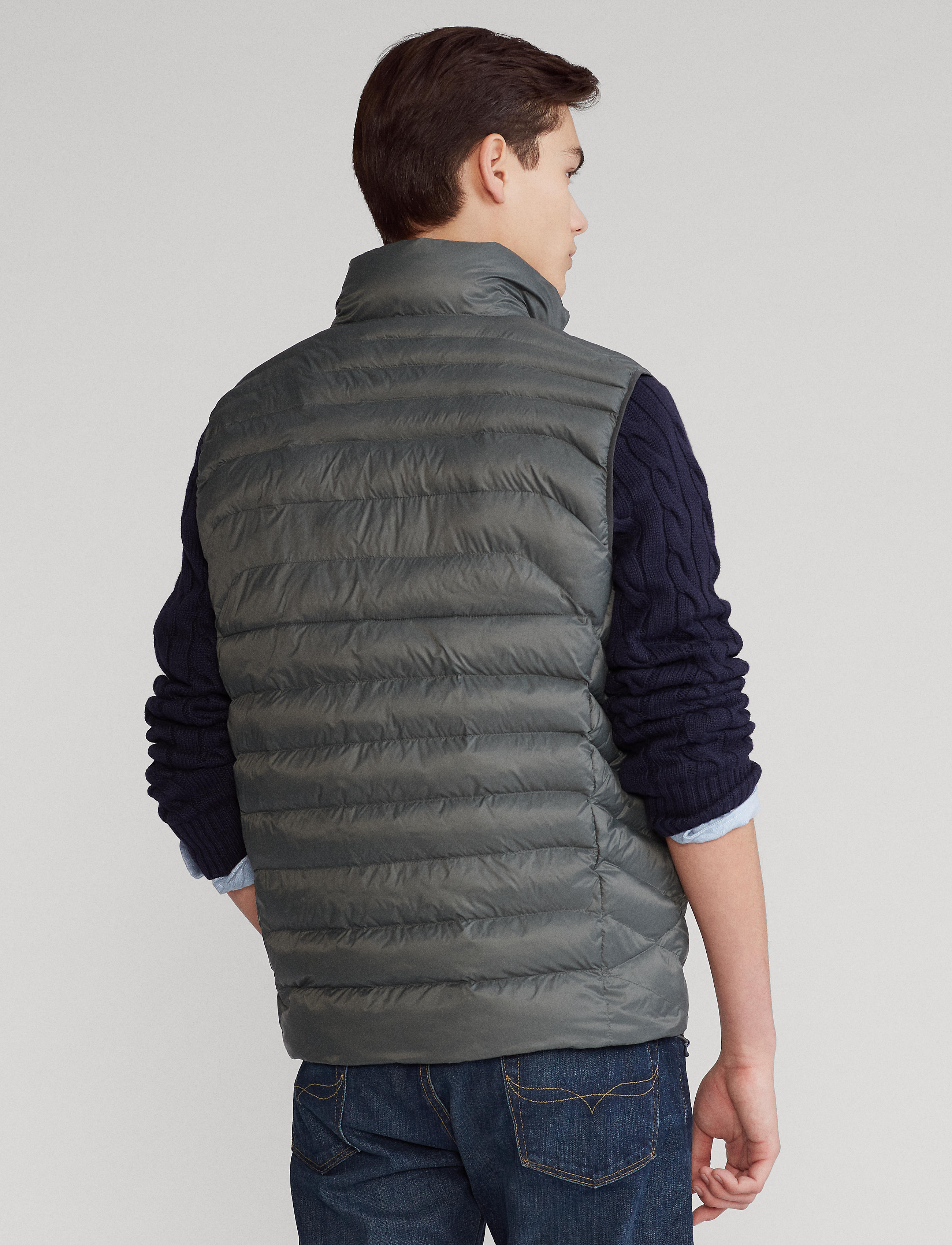 polo packable vest